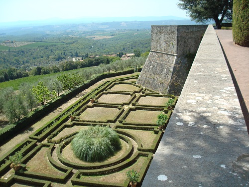 Back of the Italian castle